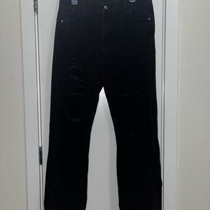 SHEIN Black Denim Jeans